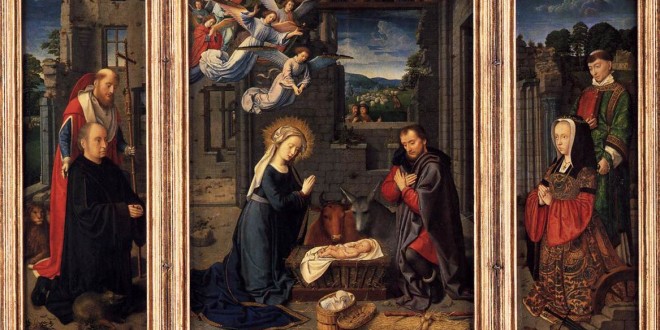 Natività di Gerard David,  1505 (Metropolitan Museum of Art - N.Y., USA)