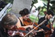 Nella foto: un'esibizione dell'Orchestra FOSS in favore degli studenti universitari siciliani ERSU